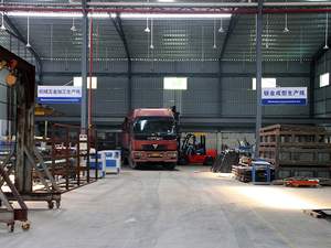 Sheet metal forming production line